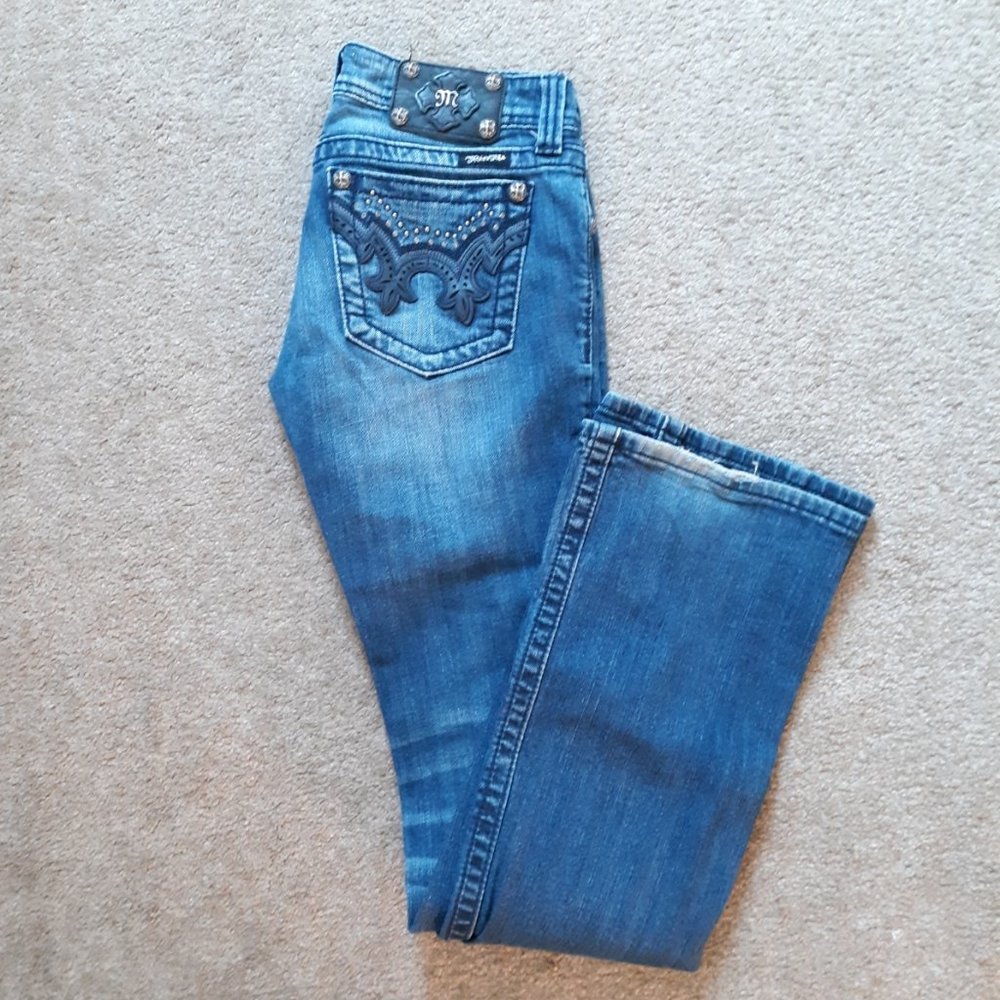 Miss Me Womens Boot Cut JW5307B6 Jeans - Size 26